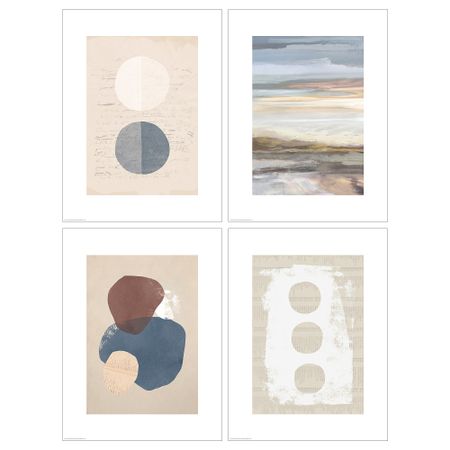 Постер, 30x40 см, Бумажные формы IKEA DRÖMBILD ДРЁМБИЛЬД 205.544.43