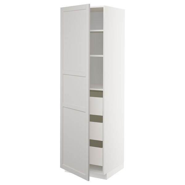 IKEA, вид спереди - схема-чертеж с размерами