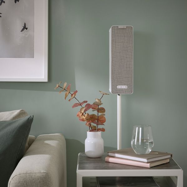 Полка динамик + напольная подставка, белый, поколение 2 IKEA SYRLIG СИРЛИГMFONISK 995.002.73 - фото 4