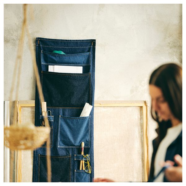 Подвесная секция для аксессуаров, 45x110 см, синий IKEA MÄVINN 505.520.46 - фото 5