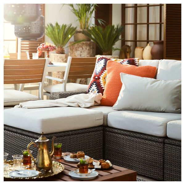 3-местный модульный диван, садовый, 223x144x88 cm IKEA SOLLERÖN СОЛЛЕРОН 392.878.26 - фото 4