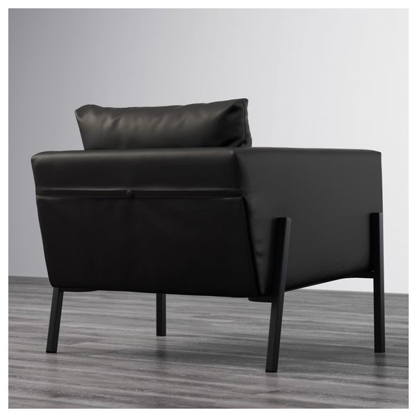 Кресло КОАРП, Фарста черный, черный - фото 3