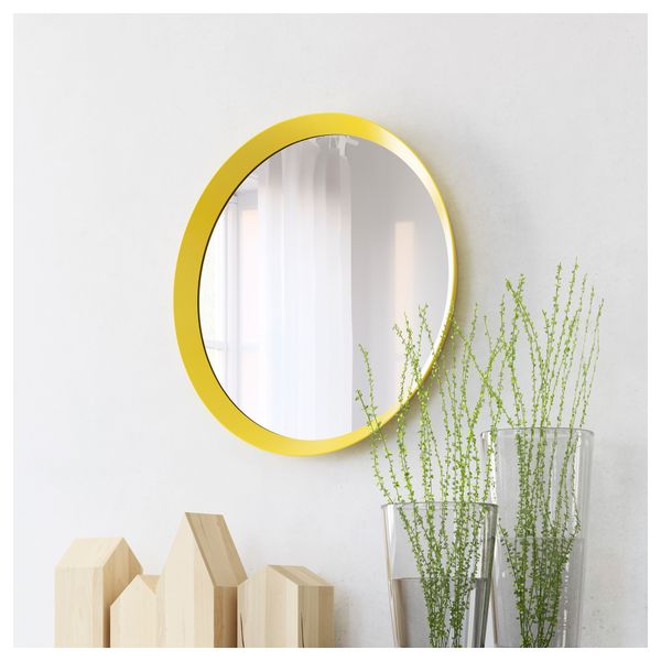 Зеркало ЛАНГЕСУНД, желтый (50 см) - фото 3