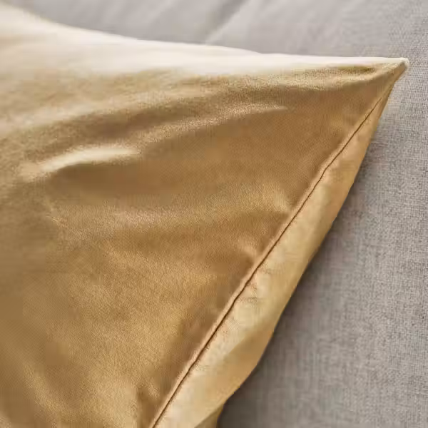 SANELA Чехол на подушку - бежево-желтый 65x65 см - фото 4