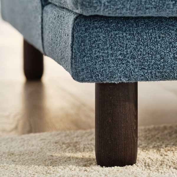 UPPÅKRA 3-местный модульный диван - Axvall серо-синий темный - фото 5