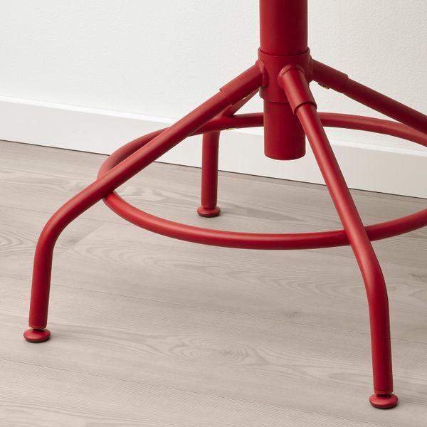 Рабочий стул, сосна/красный IKEA KULLABERG КУЛЛАБЕРГ 004.728.77 - схема-чертеж с размерами