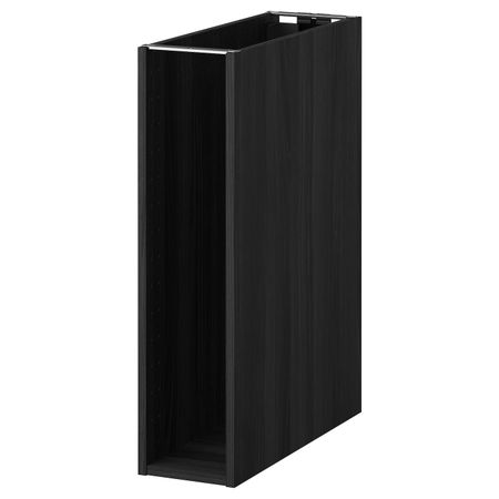 Каркас напольного шкафа, под дерево черный 20x60x80 см IKEA МЕТОД 703.679.67