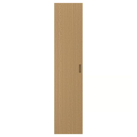 TONSTAD Дверца с петлями - дубовый шпон 50x229 см
