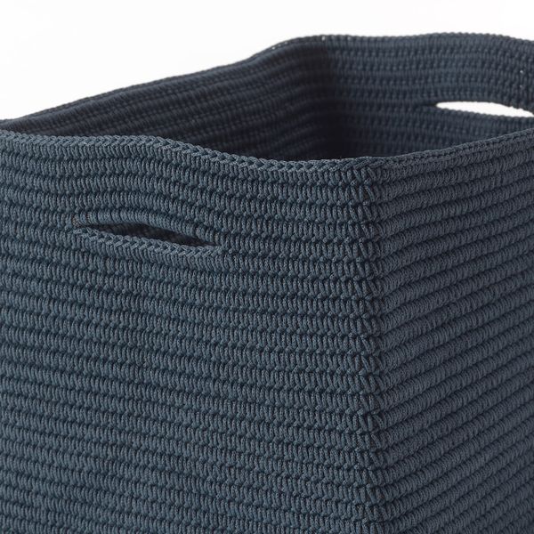 Корзина, синий 35x26x26 см IKEA NORDRANA НОРДРЭНА 604.206.54 - фото 4