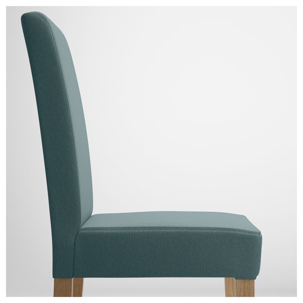 Стул ХЕНРИКСДАЛЬ, дуб, Финнста бирюзовый - фото 4