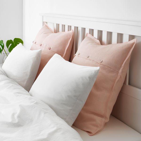 Чехол на подушку, 65x65 см, светло-розовый IKEA AINA АЙНА 904.265.60 - фото 5