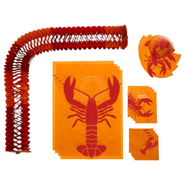 Набор для праздника раков IKEA КРЭФТСКИВА ФЕСТПЭК 002.187.87 - фото 1