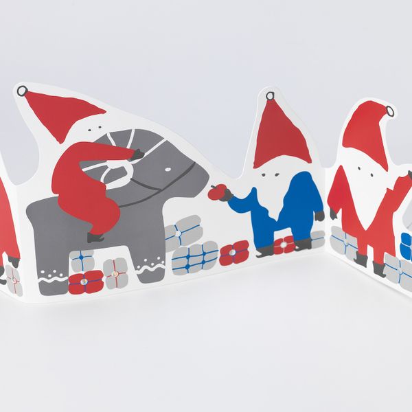 Светодиодное настольное украшение, с батарейным питанием, Санта Клаус IKEA СТРОЛА 104.440.54 - фото 2