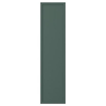 ASPUDDEN Дверь - темный серо-зеленый 20x80 см
