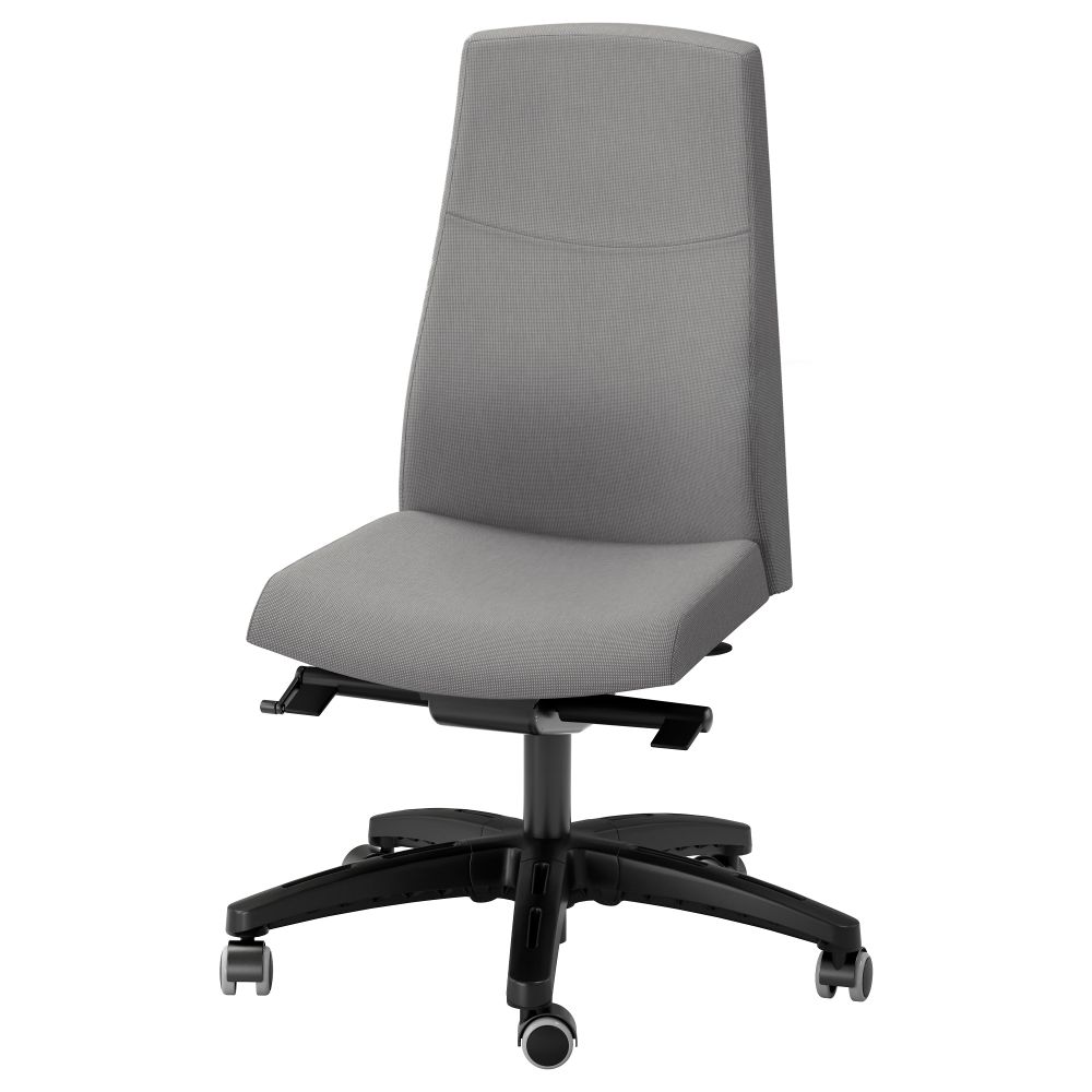 Рабочий стул ВОЛЬМАР, Уннеред Уннеред серый - фото 1