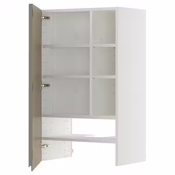 METOD Навесной шкаф д/вытяжки/полка/дверь - фото 1