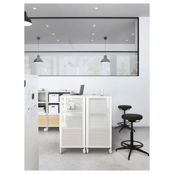 Табурет-опора для работы сидя/стоя, Гуннаред темно-серый IKEA LIDKULLEN ЛИДКУЛЛЕН 304.457.88 - фото 3