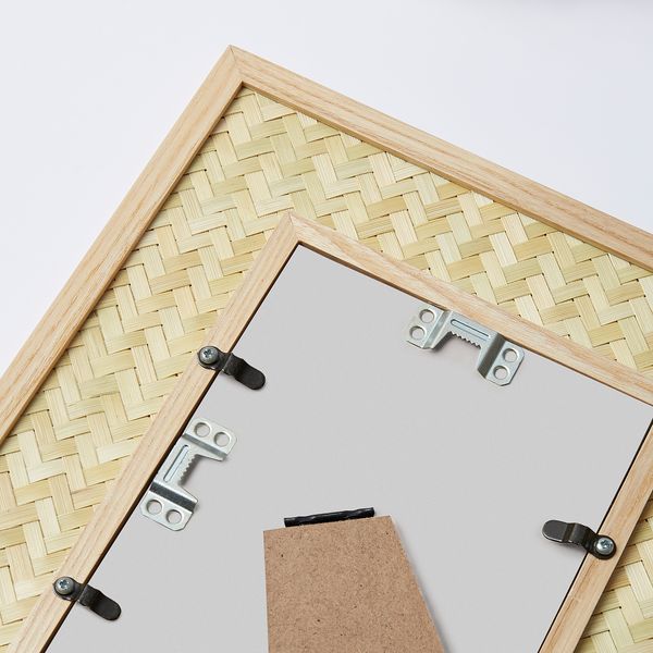 Рама, 13x18 см, естественный IKEA PARKSYRLIG СИРЛИГREN 405.341.90 - фото 5