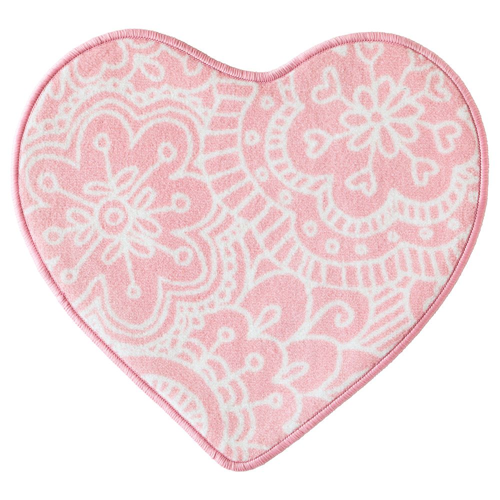 Ковер ВЭНСКАПЛИГ, розовый (67x61 см) - фото 1