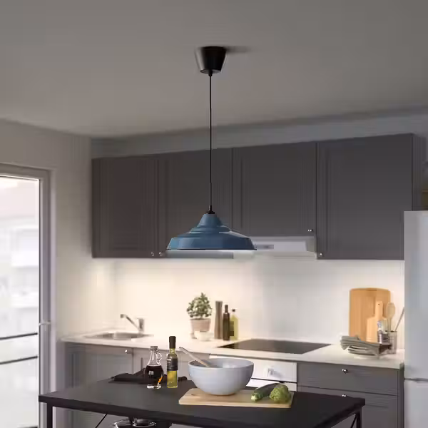 TRETTIOEN Подвесной светильник - синий 38 см - фото 3