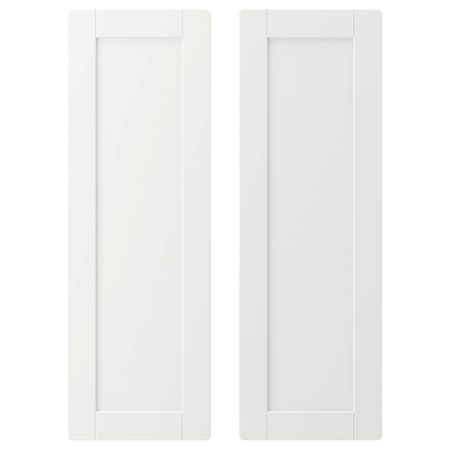 Дверь, белый/с рамой 30x90 см IKEA SMÅSTAD СМОСТАД 404.341.76