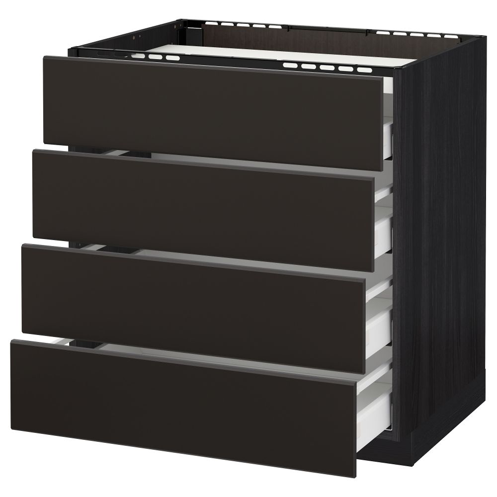 IKEA, вид спереди - схема-чертеж с размерами