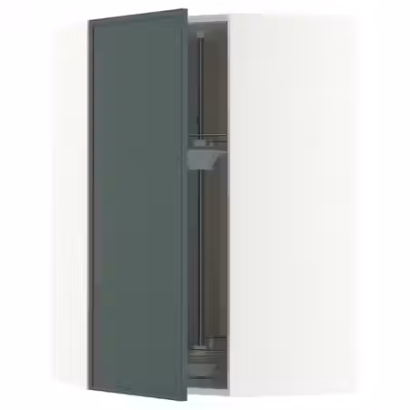 METOD Углов навесн шкаф с вращающ секцией