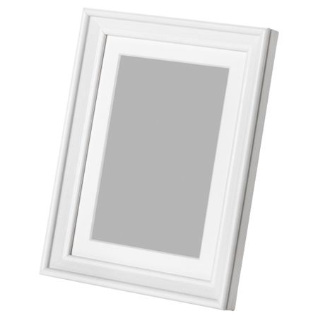 Рама КНОППЭНГ, белая морилка