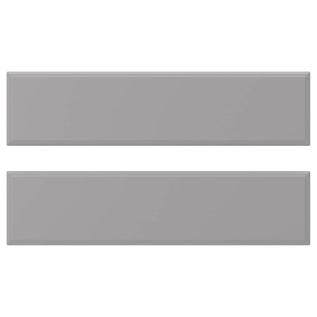 Фронтальная панель ящика, серый 40x10 см IKEA BODBYN БУДБИН 703.670.43