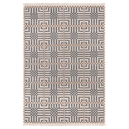 Ковер, безворсовый, ручная работа, разноцветный, 170x240 см IKEA VAMDRUP ВАМДРУП 705.078.83