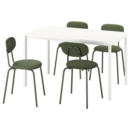 Стол и 4 стула IKEA MELLTORP МЕЛЬТОРП, ÖSTANÖ 395.688.07