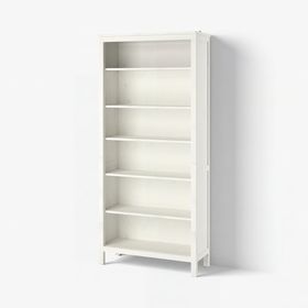HEMNES Стеллаж - белая морилка 90x197 см