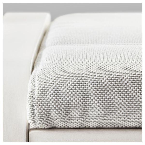 Табурет для ног ПОЭНГ, белый, Финнста белый - фото 3