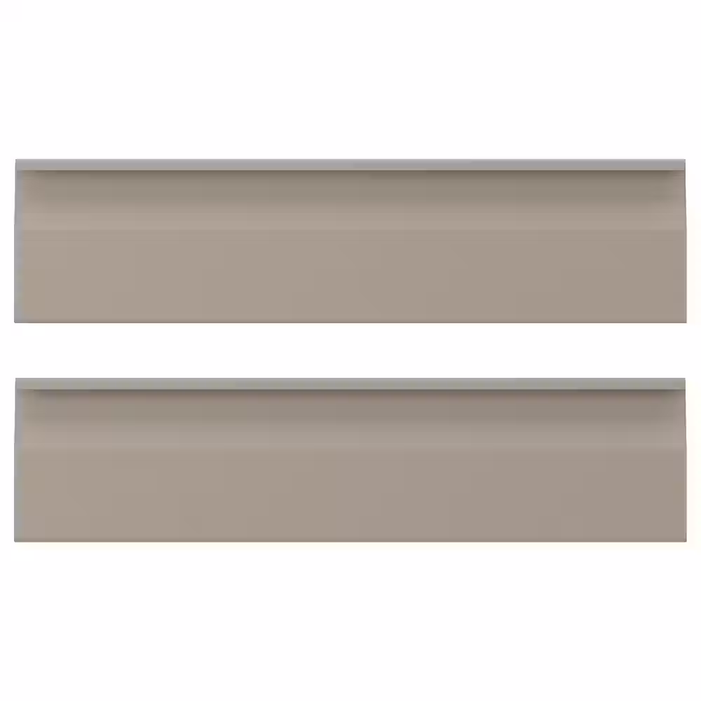 UPPLÖV Фронтальная панель ящика - матовая поверхность темно-бежевый 40x10 см - фото 1