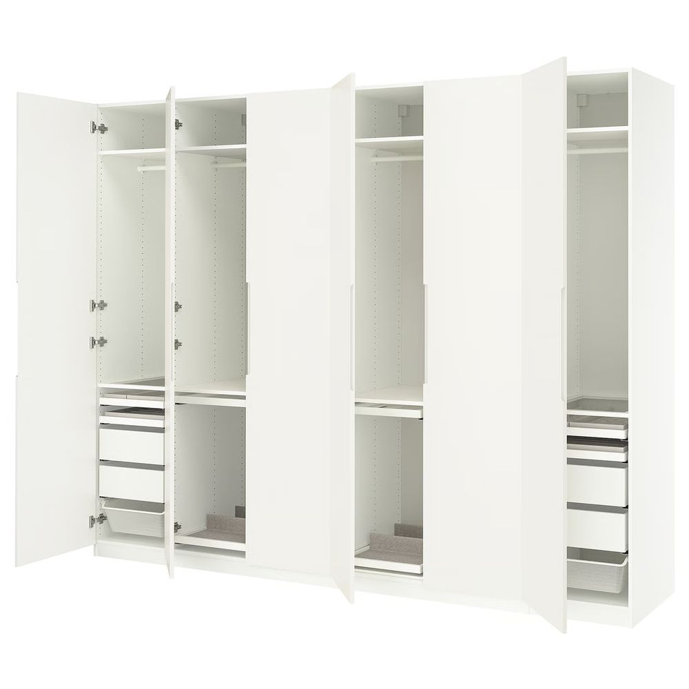 IKEA, вид спереди - схема-чертеж с размерами