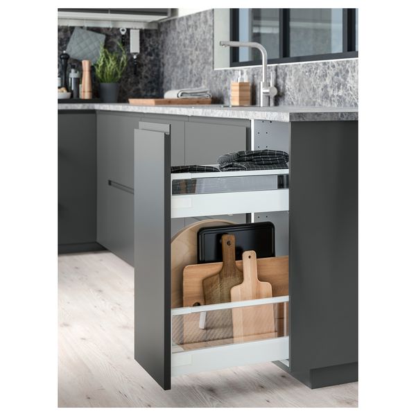 Столешница, темно-серый под мрамор, ламинат, 186x2.8 см IKEA EKBACKEN ЭКБАККЕН 403.971.69 - фото 10