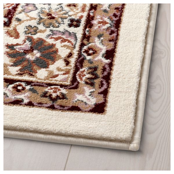 Ковер, короткий ворс ВАЛЛОБИ, бежевый, красный - фото 2