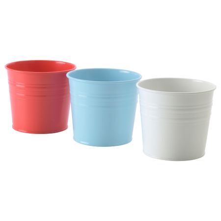 Кашпо СОККЕР, д/дома/улицы, разные цвета (10.5 см)