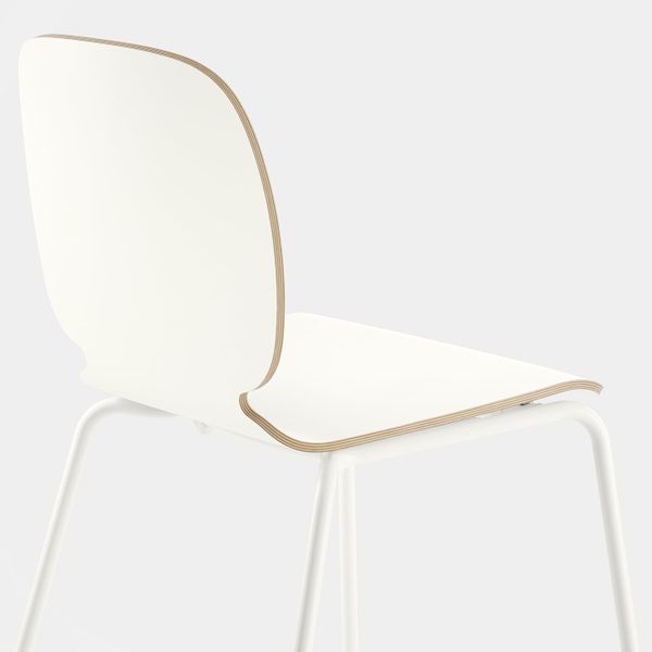 Стул, белый/Брур-Инге белый IKEA SVENBERTIL СВЕН-БЕРТИЛЬ 092.272.59 - схема-чертеж с размерами