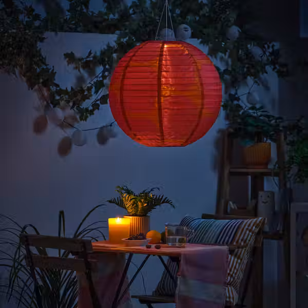 SOLVINDEN Подвесная светодиодная лампа - схема-чертеж с размерами