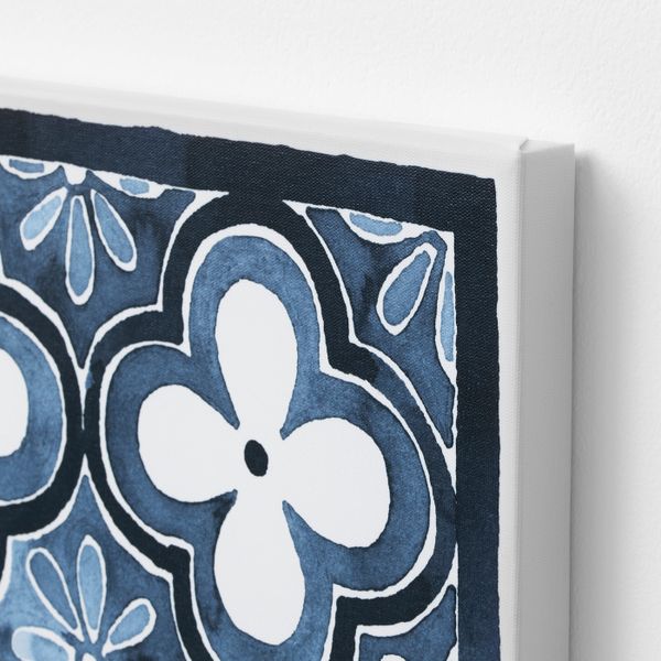 Картина, Синие узоры 30x30 см IKEA ПЬЕТТЕРИД 704.382.72 - фото 3