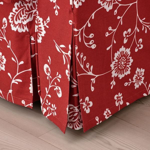 3-местный диван-кровать, Virestad красный, белый IKEA VRETSTORP 493.201.18 - фото 7