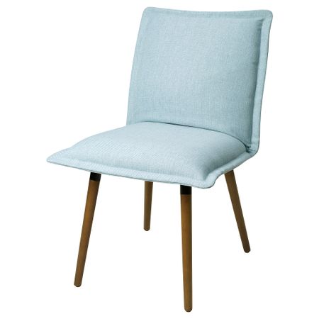 Стул, коричневый, киланда бледно-голубой IKEA KLINTEN 205.468.77