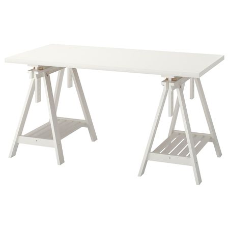 Стол, белый 150x75 см IKEA LINNMON ЛИННМОН / FINNVARD ФИНВАРД 292.792.33