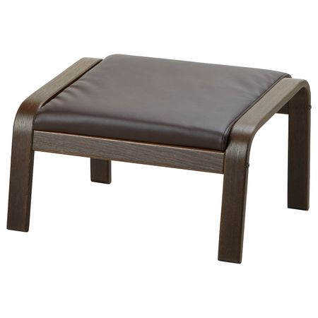 Подушка-сиденье на табурет для ног, Кимстад темно-коричневый IKEA ПОЭНГ 603.372.97