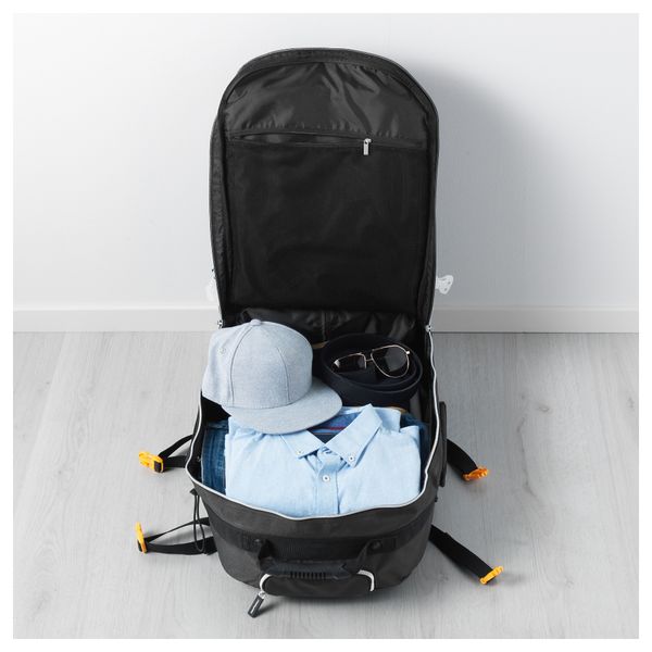 Рюкзак на колесиках УПТЭККА, темно-серый - фото 3