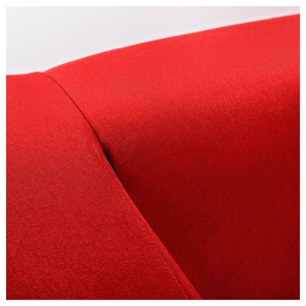 Диван 2-местный КЛИППАН, Висле красно-оранжевый - схема-чертеж с размерами