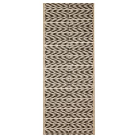 LOBBÄK Ковер безворсовый, д/дома/улицы - бежевый 80x200 см