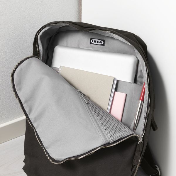 Рюкзак, черный 12 л IKEA ФОРЕНКЛА 703.786.97 - фото 3