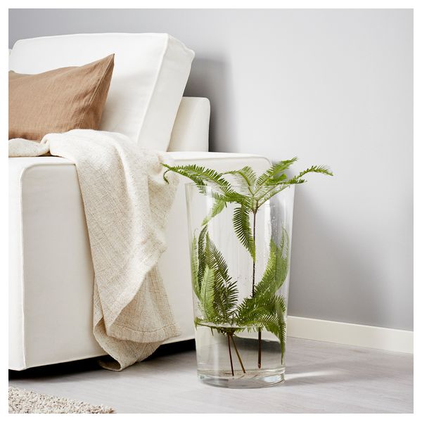 Ваза БЛАДЭТ, прозрачное стекло (45 см) - фото 2